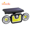 3 Head Security Lights WaterproofLight Outdoor Wall With Sensor  Three Heads Solar Powered PIR Motion Sensor Solar Light